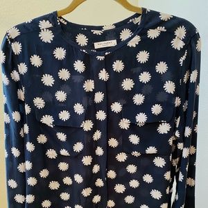 Equipment Lynn Long Sleeve Silk Blouse